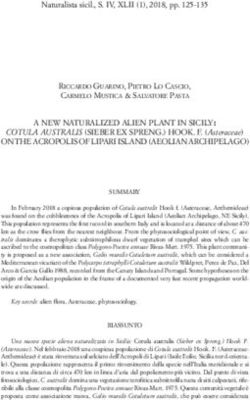 A NEW NATURALIZED ALIEN PLANT IN SICILY