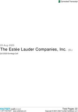 The Estée Lauder Companies, Inc. (EL) - 20-Aug-2020
