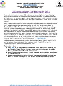 General Information and Registration Notes - Heartland ...