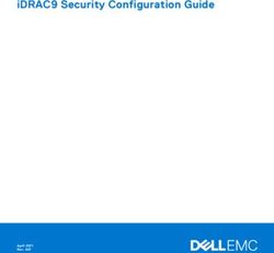 IDRAC9 Security Configuration Guide - Dell