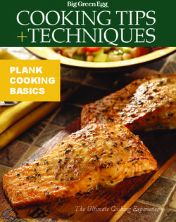 COOKING TIPS +TECHNIQUES - PLANK COOKING BASICS