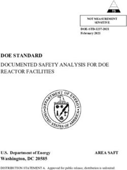 DOE STANDARD DOCUMENTED SAFETY ANALYSIS FOR DOE REACTOR FACILITIES