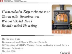 CANADA'S EXPERIENCES: THEMATIC SESSION ON WOOD/SOLID FUEL RESIDENTIAL HEATING MAYGAN MCGUIRE ENVIRONMENT AND CLIMATE CHANGE CANADA 56TH MEETING ...