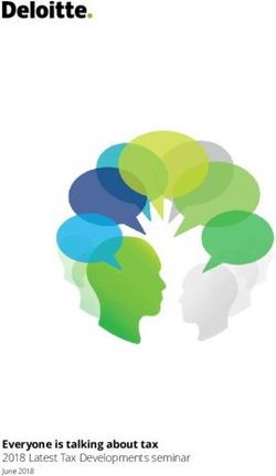 Everyone is talking about tax - 2018 Latest Tax Developments seminar - Deloitte