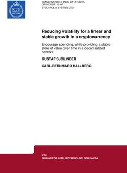 Reducing volatility for a linear and stable growth in a cryptocurrency