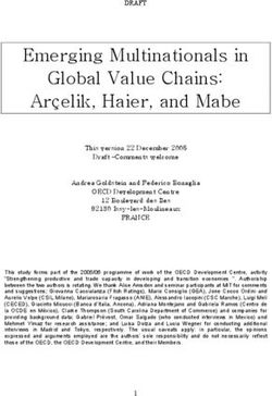 Emerging Multinationals in Global Value Chains: Ar&ccedil;elik, Haier, and Mabe