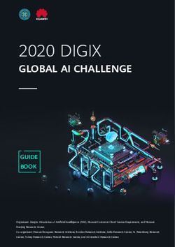 2020 DIGIX GLOBAL AI CHALLENGE - GUIDE BOOK - Huawei