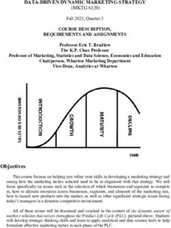 DATA-DRIVEN DYNAMIC MARKETING STRATEGY - University of Pennsylvania