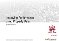 Improving Performance using Property Data - Cass Business ...