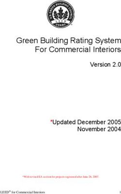 Green Building Rating System For Commercial Interiors - Version 2.0 *Updated December 2005 November 2004