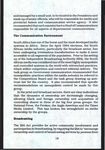 South African Communication Policy: Strategies for Influencing Government Policies