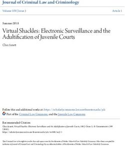 Virtual Shackles: Electronic Surveillance and the Adultification of Juvenile Courts
