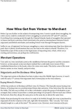 How Wine Got from Vintner to Merchant - The Beau Monde