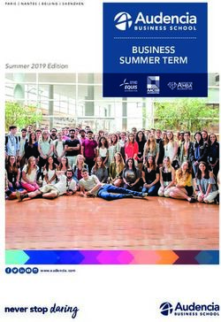 BUSINESS SUMMER TERM Summer 2019 Edition - Audencia International study abroad ...