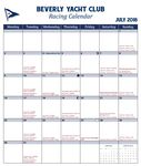 BEVERLY YACHT CLUB 2018 RACING GUIDE - Notice of Races BYC Race Calendar