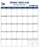 BEVERLY YACHT CLUB 2018 RACING GUIDE - Notice of Races BYC Race Calendar