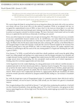 ENSEMBLE CAPITAL MANAGEMENT QUARTERLY LETTER