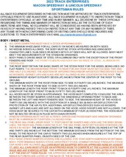 2022 TRACK ENTERPRISES MACON SPEEDWAY & LINCOLN SPEEDWAY