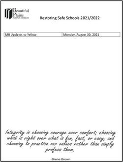 Restoring Safe Schools 2021/2022 - MB Updates to Yellow