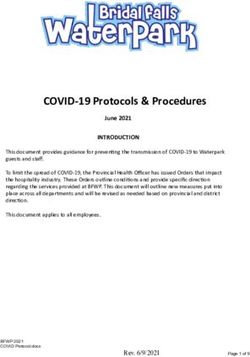 COVID-19 Protocols & Procedures