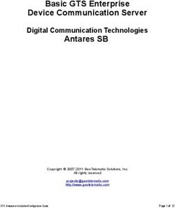 Basic GTS Enterprise Device Communication Server