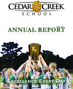 EXCELLENCE EVERY DAY 2016-2017 - Cedar Creek School