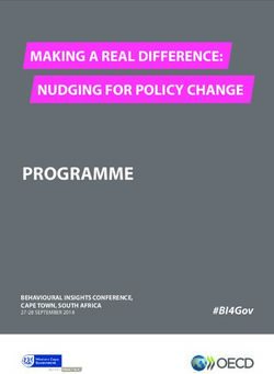 PROGRAMME - MAKING A REAL DIFFERENCE: OECD.org
