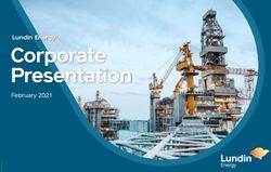 Corporate Presentation - Lundin Energy - February 2021 - The Lundin Group