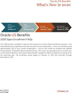 What's New in 2020 Oracle US Benefits