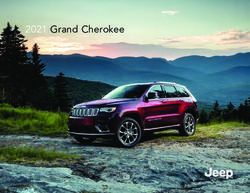 2021 Grand Cherokee - Dealer E Process
