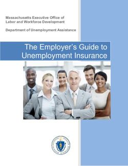 The Employer's Guide to Unemployment Insurance - Massachusetts Executive Office of Labor and Workforce Development Department of Unemployment ...
