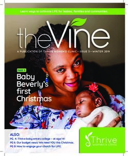 Baby Beverly's first Christmas - Vinekeepers