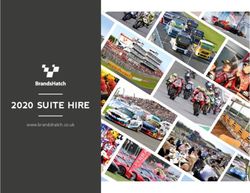 2020 SUITE HIRE www.brandshatch.co.uk - Brands Hatch