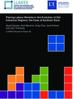 Placing Labour Markets in the Evolution of Old Industrial Regions: the Case of Northern Rock - Stuart Dawley, Neill Marshall, Andy Pike, Jane ...