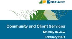 Community and Client Services - Monthly Review February 2021 - Mackay Regional Council