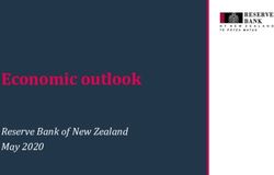 Economic outlook Reserve Bank of New Zealand May 2020 - Reserve Bank ...