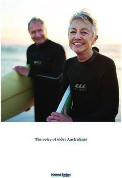The voice of older Australians - National Seniors Australia