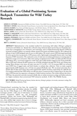 Evaluation of a Global Positioning System Backpack Transmitter for Wild Turkey Research
