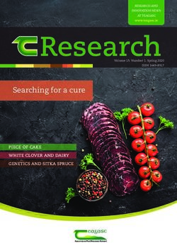 Research Searching for a cure - Teagasc