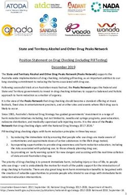 State and Territory Alcohol and Other Drug Peaks Network - sandas