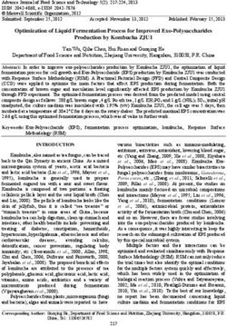 Optimization of Liquid Fermentation Process for Improved Exo-Polysaccharides Production by Kombucha ZJU1