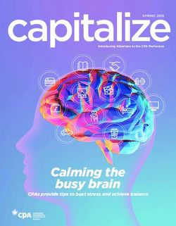 E capitalize - Calming the busy brain CPAs provide tips to bust stress and achieve balance - CPA Alberta