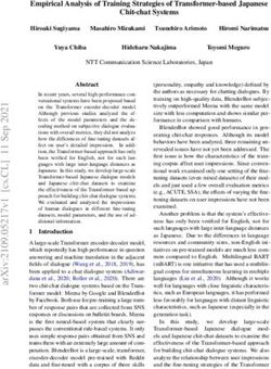 Empirical Analysis of Training Strategies of Transformer-based Japanese Chit-chat Systems