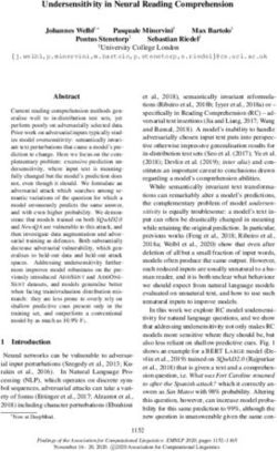 Undersensitivity in Neural Reading Comprehension