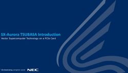 SX-Aurora TSUBASA Introduction - Vector Supercomputer Technology on a PCIe Card - SDSC Industry Partners ...