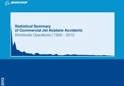 Statistical Summary of Commercial Jet Airplane Accidents Worldwide Operations | 1959 2013