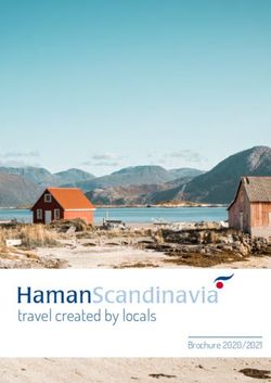 Travel created by locals - Brochure 2020/2021 - Haman Scandinavia