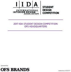 STUDENT DESIGN COMPETITION - 2017 IIDA STUDENT DESIGN COMPETITION: OFS HEADQUARTERS