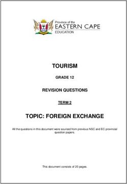 grade 12 tourism foreign exchange notes