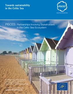 Towards sustainability in the Celtic Sea - WWF